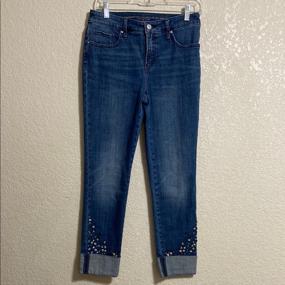 Chico Embellished Blue Jeans